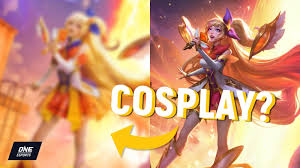 Star Guardian Seraphine cosplay or official splash art? | ONE Esports