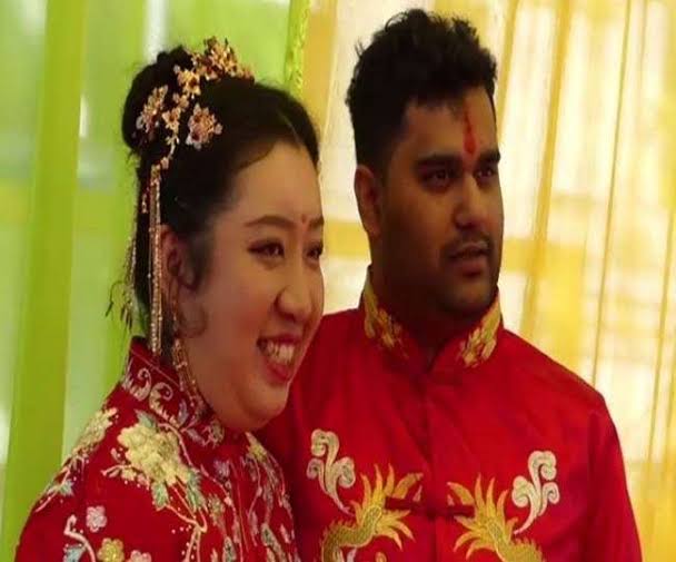 Image result for Chinese woman travels to India to marry her long-term boyfriend as per Indian rituals"