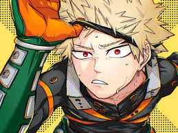 Bakugou katsuki hoodie jacket anime pullover sweatshirt shirt halloween cosplay costume outfit unisex. Bakugou Katsuki Boku No Hero Academia Image 3232666 Zerochan Anime Image Board