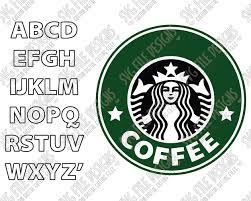 Download Make Your Own Custom Starbucks Logo Svg Cut File Set