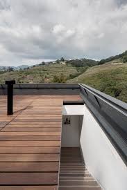 Typically, a rooftop deck isn't found in an area that allows for a traditional staircase. Alta House By As D Architecture Gessato Rooftop Terrace Design Terrace Design Facade Design