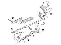 Exhaust Components For 2007 Mitsubishi Eclipse Auto Parts