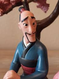 WDCC Mulan and Father (Fa Zhou) Numbered Limited Edition 161/500