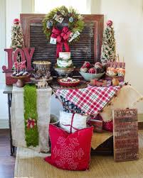 Joyful And Rustic Christmas Dessert Table Christmas Dessert Table Christmas Buffet Table Christmas Decorations Rustic