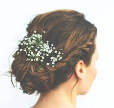 Your Wedding Planned To Perfection Bridal Hair Simple Wedding Updo Wedding Hair Flowers