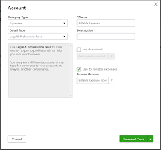 how to set up the chart of accounts for law firm clients