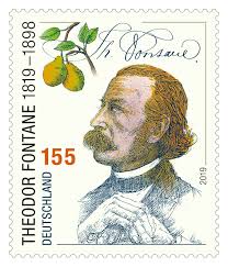 Pin Von Paul Simpson Auf Buch Brief In 2020 Theodor Fontane Poster Deutsche Post Ag