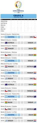 10 negara/timnas peserta copa américa 2021. El Fixture De La Copa America Con Dias Y Horarios