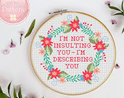 Subversive Cross Stitch Pattern Funny Text Cross Stitch Etsy Subversive Cross Stitch Patterns Easy Cross Stitch Patterns Cross Stitch Quotes