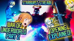 Kuronime adalah situs baru nonton anime online ber subtitle indonesia. Sword Art Online Alicization War Of Underworld Part 2 Opening Explained Gamerturk Sao Anime Youtube