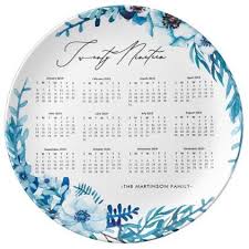 Botanical 2019 Calendar Family Name Plate Zazzle Com Name Plate 2019 Calendar Typography Gifts