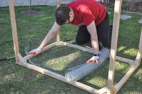 Years ago, in response to a friend's concerns about chicken wire (otherwise known as poultry cloth or hardware. How To Diy Raised Garden Bed Cover To Protect Your Garden From Animals Hydrangea Treehouse