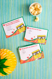 Jan 25, 2018 · the downloadable trivia questions and answers worksheet will make your spongebob themed parties more entertaining and fun for you and your invited guests for sure. Spongebob Printable Trivia Card Game Nickelodeon Parents