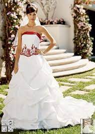 David S Bridal White Satin Red Accent Modern Wedding Dress Size Other 30 Off Retail Red Wedding Dresses Wedding Dresses Wedding Dress Sizes