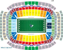 houston texans nrg stadium seating chart houston texans