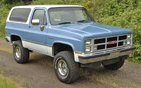 1984 Gmc Jimmy 4x4 Chevrolet Blazer Gmc Trucks