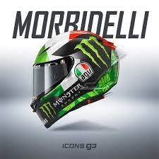 Icons Gp On Instagram F Morbidelli Frankymorbido Agv Pista Gp Rr By Agvhelmets Design By Drudi Performance D Motogp Agv Helmets Motorcycle Helmets