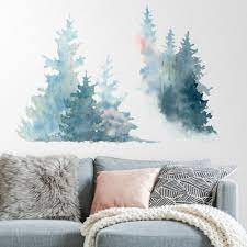 Union Rustic Pine Tree Peel And Stick Giant Wall Decal Reviews Wayfair Your great wall decal instructions to install will help. usd