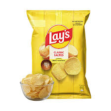 LAYS CLASSIC SALTED MADE WITH FINEST POTATOS CHIPS