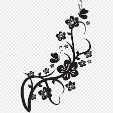 Free shipping on orders over $25 shipped by amazon. Sticker Flower Wall Decal Branch Tree Arabesque Leaf Monochrome Twig Png Pngwing