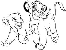 The lion guard is a derivative animated series of the lion king. Kion And Kiara Coloring Pages