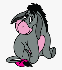 Cute eeyore is a old stuffed donkey from walt disney's winnie the pooh. How To Draw Eeyore Winnie The Pooh And Friends Easy Easy Drawings Of Winnie The Pooh Hd Png Download Transparent Png Image Pngitem