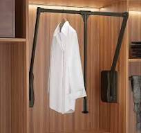 Amazon.com: mellifuous Pull Down Closet Rod, Retractable ...