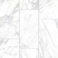Marble and granite are solid stones and proper grouting and clean up will not effect them. True Porcelain Co Arabescato Gold 12 In X 24 In Glazed Porcelain Marble Look Floor And Wall Tile In The Tile Department At Lowes Com