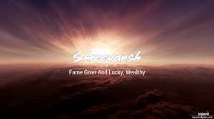 श र य श Shreeyansh Name Meaning In Hindi Latest Indian Baby Boy Names Rashi Nakshatra Numberology