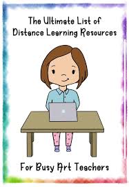 The Ultimate List Of Distance Learning Art Projects And Resources For Kids In 2020 Art Lessons Elementary Art Lessons For Kids Art Lessons Online