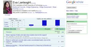 Writers Lab Setting Up And Maintaining Your Google Scholar Profile Eva Lantsoght
