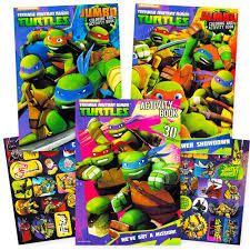 Find many great new & used options and get the best deals for vintage tmnt teenage mutant ninja turtles coloring book random house 1988 1018 at the best online prices at ebay! Buy Teenage Mutant Ninja Turtles Coloring And Activity Book Set With Stickers 3 Tmnt Coloring Books Over 30 Stickers In Cheap Price On Alibaba Com