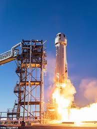 Bezos was beaten to space last week by richard branson, the british entrepreneur who flew in a rocket plane from his company virgin galactic, some analysts consider blue origin, founded. Today Show Hosts Karl Stefanovic And Allison Langdon Lose It Over Jeff Bezos Phallic Shaped Rocket Geeky Craze