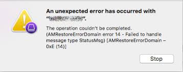 Amrestoreerrordomain Error 14 When Restoring Ipad With Apple Configurator 2 Ask Different