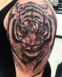 Tiger Tattoo Chest Tattoo Tiger Tiger Tattoo Badass Sleeve Tattoos