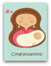 Now, anytime you need a thank you card, you don't need to go to the store and buy some, simply print one out, write click on the picture above to be taken to our printable store. Free Printable Baby Cards Lots Of Cute Designs