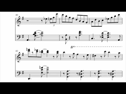 Jingle bells piano sheet music. Jazzy Jingle Bells Jacob Koller Advanced Piano Arrangement With Sheet Music Youtube