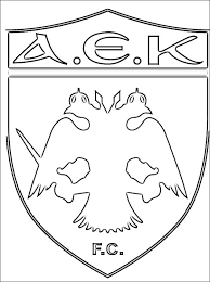 Generate a logo with placeit! Football Logo Aek Kouklia Football Club Logo