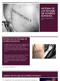 Si quieres ver más ejemplos de tatuajes romanos, de construcciones importantes y de gladiadores no dejes de visitar la galería de imágenes que hemos preparado para ti. Zoraida Maria Ceballos Rios Historia De Los Tatuajes De Numeros Romanos Tatuaje Imperio Romano