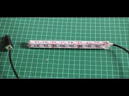 How to make flexible led panels (diy flex lights!) How To Diy Uv Led Strip Light Bar For Aquarium Youtube