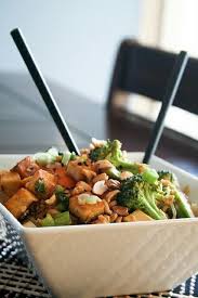 Healty Food Chicken Broccoli Chinese Cuisine Asiatique Cuisine Repas