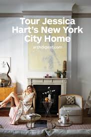 Tour Jessica Hart S New York City Home Jessica Hart Luxury Living Room Interiors Magazine