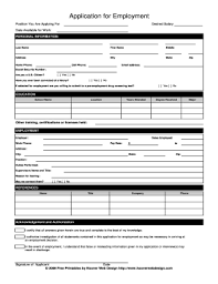 Check spelling or type a new query. 24 Printable Generic Application For Employment Forms And Templates Fillable Samples In Pdf Word To Download Pdffiller