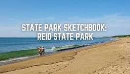 State Park Sketchbook: Reid State Park - Session 1