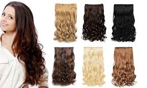 3.5 out of 5 stars 166. Up To 65 Off On 24 Inch Full Head Long Curly Groupon Goods