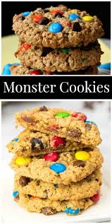 The Best Monster Cookies Recipe From Recipegirl Com Monster Cookies Recipe Recipeg Monster Cookies Recipe The Best Monster Cookie Recipe Delicious Desserts