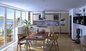 Kitchen and living room combined interior design ideas. 10 Beautiful Dining Room Design Ideas