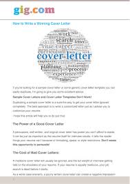 How To Write A Winning Cover Letter Printable Pdf Download