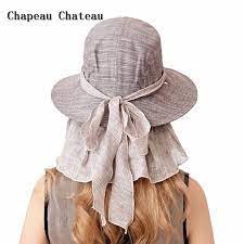 Aliexpress Com Buy Chapeau Chateau Stylish Women S Uv Sun Protect Summer Beach Bucket Hat With Big Brim And Beach Bucket Hat Sun Hats For Women Stylish Women