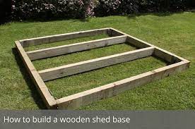 10′ x 12′ shed ~ $2700. How To Build A Wooden Shed Base Waltons Blog Waltons